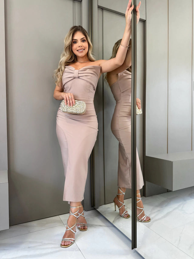 Vestido Prada Laço
